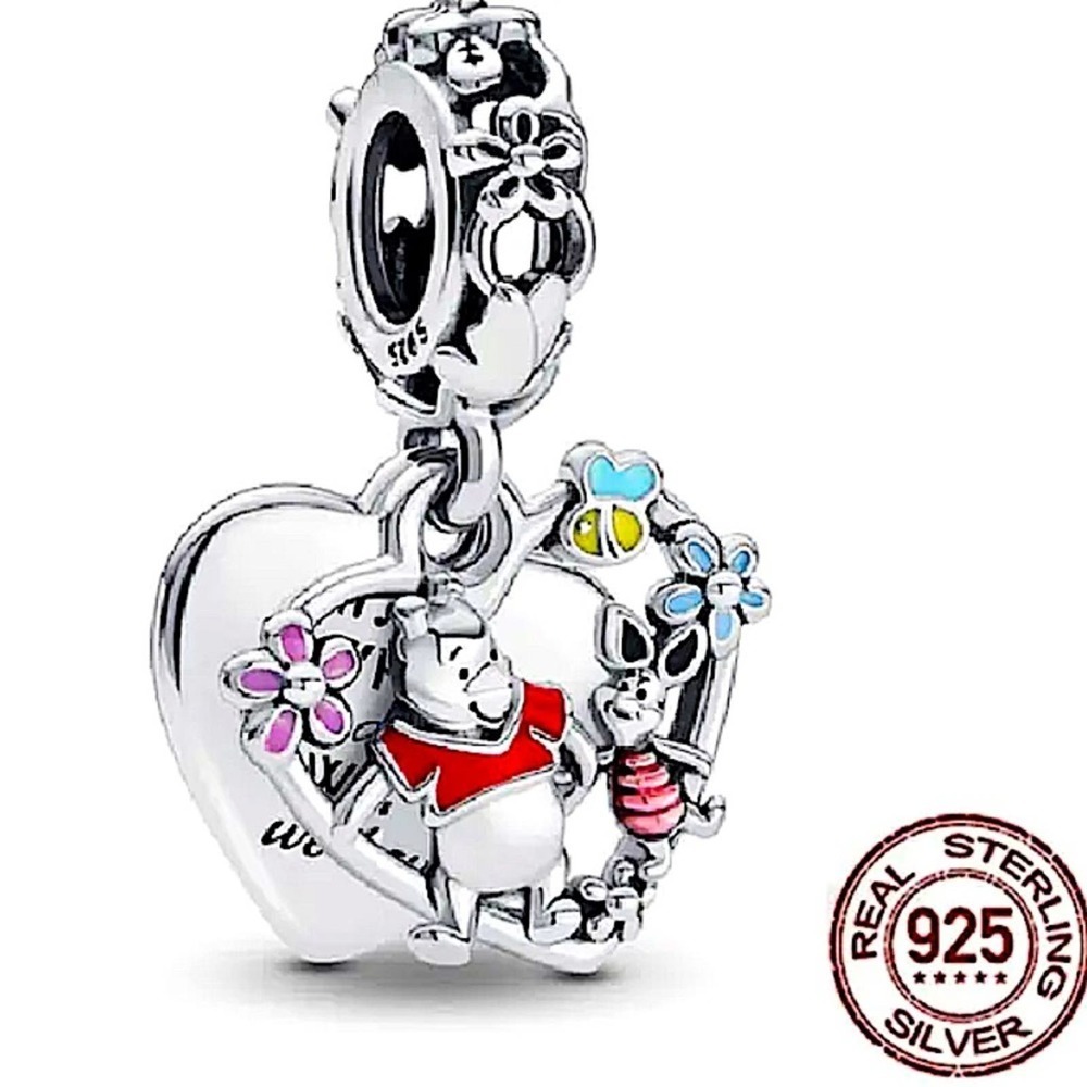 Sterling Silver Winnie The Pooh Charm